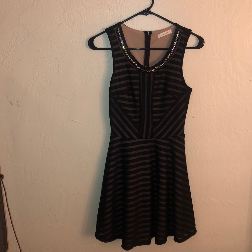 Just Me Black Dress